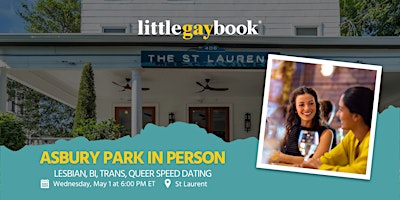 Hauptbild für Asbury Park: In-Person Lesbian/Bi/Trans/Queer Speed Dating