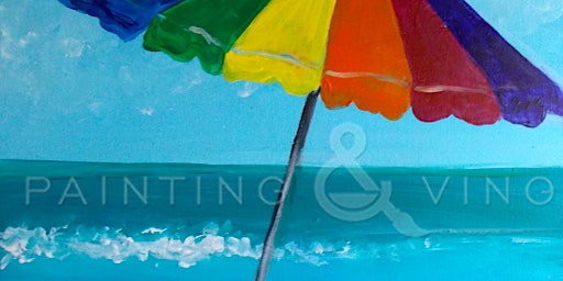 Paint and Sip - "Beach Umbrellas" at La Famiglia primary image