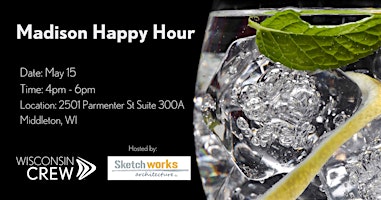 Hauptbild für WCREW Madison Happy Hour hosted by Sketchworks Architects