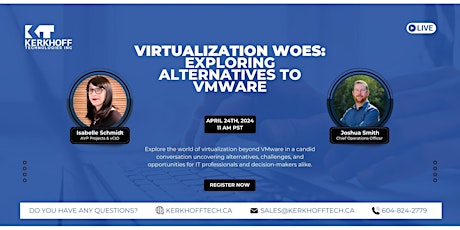Virtualization Woes: Exploring Alternatives to VMware
