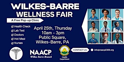 Imagem principal do evento Wilkes-Barre Wellness Fair 2024