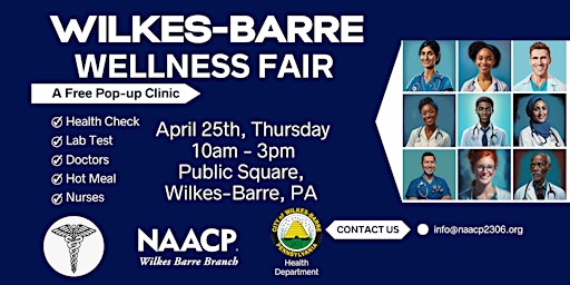 Image principale de Wilkes-Barre Wellness Fair 2024