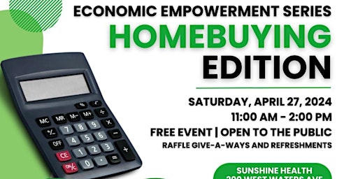 Imagem principal do evento Economic Empowerment Series-Homebuying Edition