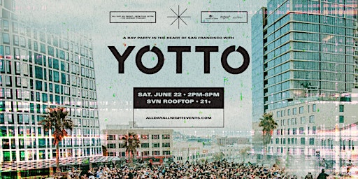 Primaire afbeelding van Day Party w/ YOTTO at SVN West Rooftop