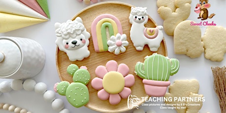 Beginners Cookie Decorating Class - Llama-rific