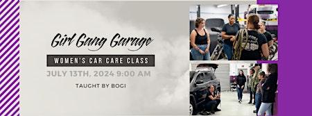 July Women's Car Care Class primary image