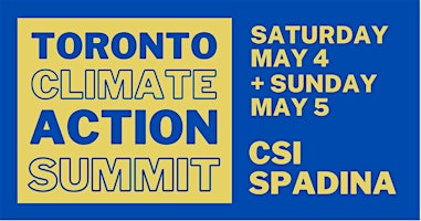Imagem principal do evento Toronto Climate Action Summit