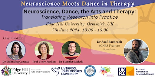 Neuroscience, Dance, the Arts and Therapy primary image