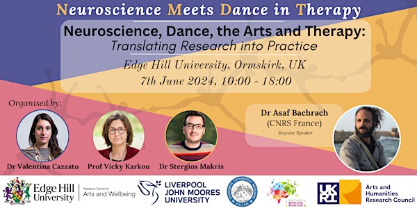 Neuroscience, Dance, the Arts and Therapy