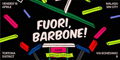 FUORI, BARBONE! - Tortona District primary image