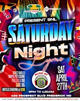 Primaire afbeelding van SATURDAY NIGHT LYME!!!!!! APRIL 27TH 9PM-1:30AM