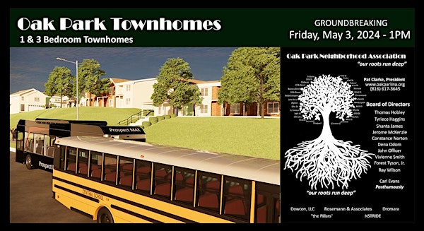 Oak Park Townhomes - Groundbreaking