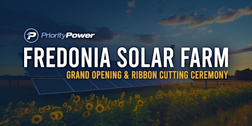 Imagem principal de Fredonia Solar Farm: Grand Opening &  Ribbon Cutting