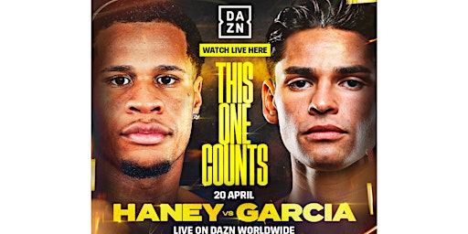 HANEY vs GARCIA primary image