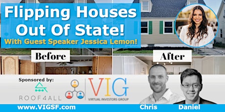 Flipping Houses Out Of State! With Guest Speaker Jessica Lemon!