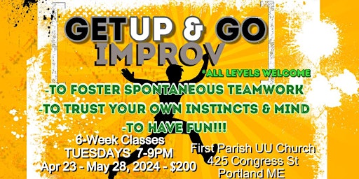 Primaire afbeelding van Get Up & Go Improv Classes