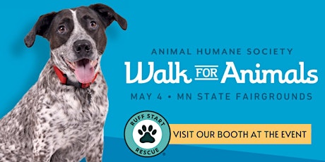 Ruff Start Rescue at Animal Humane Society's Walk for Animals