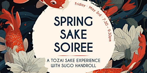 Spring Sake Soirée primary image