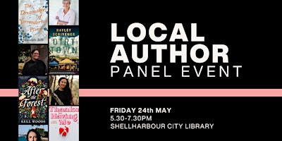 Primaire afbeelding van Local Author Panel Event hosted by Shellharbour City Library