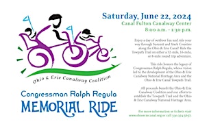 Imagem principal do evento Congressman Ralph Regula Memorial Ride