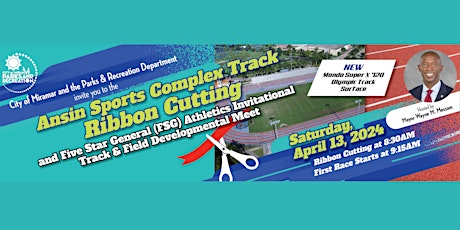 Ansin Sports Complex New Track Ribbon Cutting and FSG meet primary image
