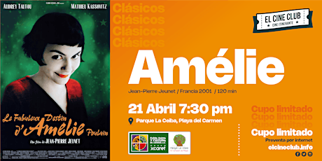 Imagem principal de Amélie / Noche de Cine