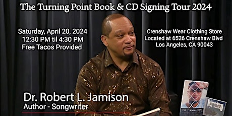 Meet & Greet with The Turning Point Songwriter & Author Robert L Jamison