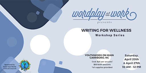 Image principale de Writing for Wellness Workshop Series