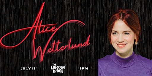 Primaire afbeelding van Alice Wetterlund LIVE in Chicago