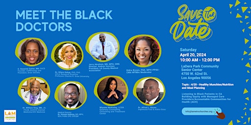 Imagem principal do evento Meet the Black Doctors