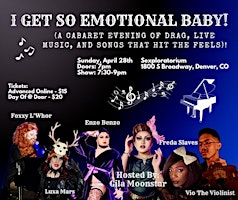 Primaire afbeelding van I Get So Emotional, Baby Drag Show