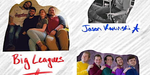 Imagen principal de The Big Leagues EP release w/ Jason Kaminski / Fruitfly