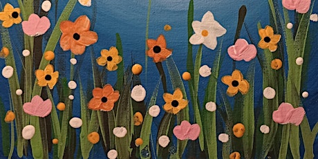 Spring Flower Painting - Artistic Antics with Three Dragons Designs