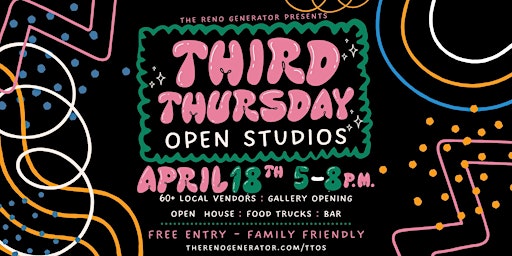 Primaire afbeelding van Third Thursday: Open Studios at The Generator