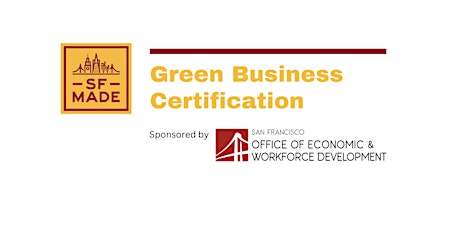 Primaire afbeelding van SF Green Business Certification