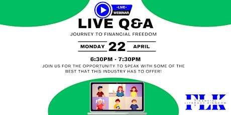 Live Q&A: Journey to Financial Freedom