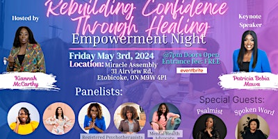 Mothers Refreshed Presents "Rebuilding Confidence Through Healing" Night primary image