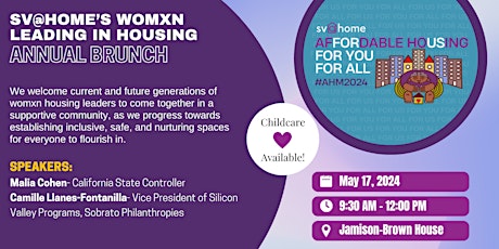 Womxn Leading in Housing Annual Brunch