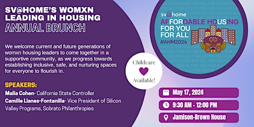 Primaire afbeelding van Womxn Leading in Housing Annual Brunch