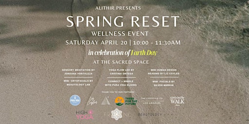 Primaire afbeelding van Spring Reset Earth Day Wellness Event