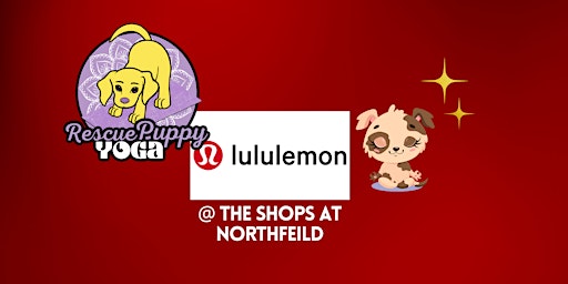 Hauptbild für Rescue Puppy Yoga -  Lululemon Puppies & Presence Event!