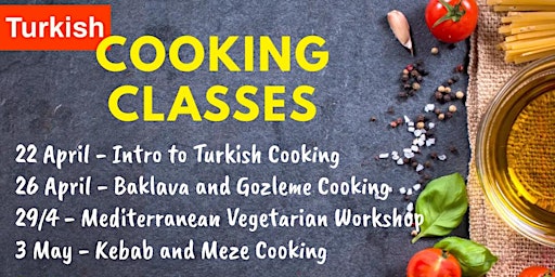 BAKLAVA & GOZLEME Turkish Cooking Class primary image