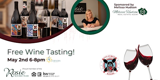 Imagen principal de Complimentary Wine Tasting by UVA FUREM Winery sponsored by Melissa Hudson