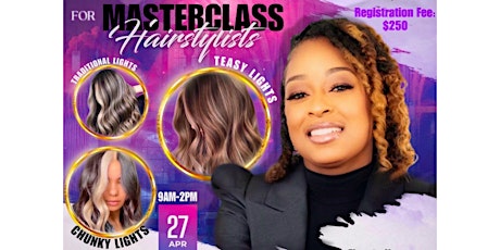Foiling Techniques Masterclass for Hairstylist