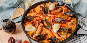 In-person class: Authentic Spanish Paella (DC) primary image