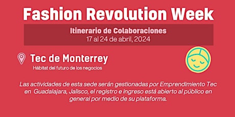 Itinerario de colaboraciones: Tec de Monterrey