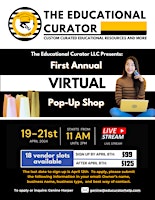 Imagem principal de First Annual Virtual Pop-Up Shop Event