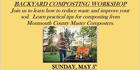 Backyard Composting Workshop  with Monmouth County Master Gardeners