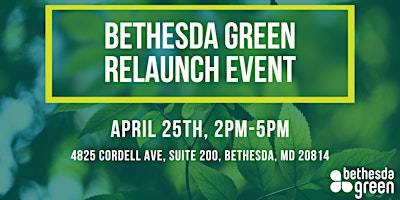 Bethesda Green Relaunch Event primary image