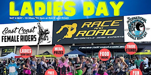 Imagem principal do evento Ladies Day - Celebrating Women who Ride Motorcycles